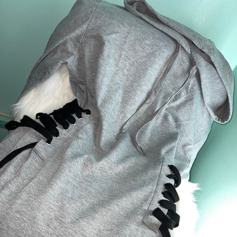 Long Sleeve Hoodie Dress